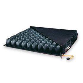 Replacement Low-Profile Wheelchair Cushion Cover, Black, 20" x 18"