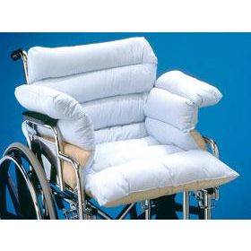 Wheelchair Padding, One Size Fits Most, 15"W x 15"H Arms, 18"W x 21"D Seat, 25"H Back