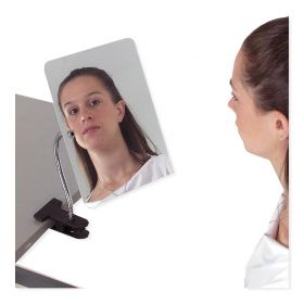Clamp-On Speech Therapy Mirror