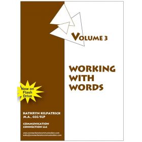 Working With Words Volume 3 by AliMed ALI83111