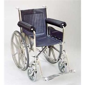 Wheelchair Armrest Pad, Black, 22"