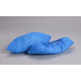 Critical Cover CPE Shoe Covers, Fluid Resistant, Blue