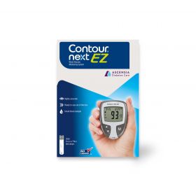 Contour Next EZ Blood Glucose Meter with App System, plus 7-, 14- and 30-Day Averages of Blood Glucose Levels