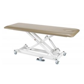 1-Section Hi-Lo Treatment Table, 400 lb. (181.4 kg) Weight Capacity, 18" to 37" (45.7 cm x 94 cm) Height, 27" x 76" (68.6 cm x 1.93 m)