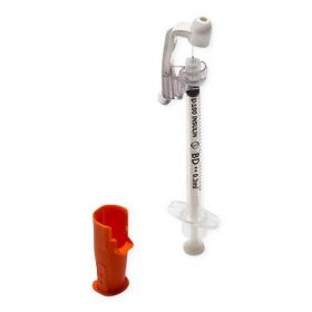 SafetyGlide Insulin Safety Syringes, 1 mL with 29G x 0.5" Permanently Attached Needle