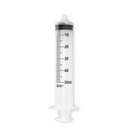 Luer-Lock-Tip Sterile Syringe with Scale Mark, 50 mL