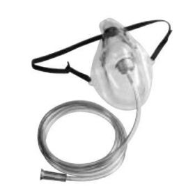 Pediatric Oxygen Mask with 7' Tubing