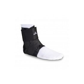 Lace-Up Ankle Brace with Stays, Size M, BEG100622030