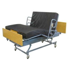 Bariatric Bed, Lowboy, Convertible, 38" - 48" x 80", 1, 000 lb.