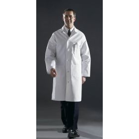 Men's Blended Premium Full Length Lab Coats nimmed