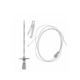 Continuous Epidural Tray with 18 G x 3.5" Tuohy Needle, PERIFIX 20 G x 40" Closed-Tip Catheter, Catheter Connector, Threading Assist Guide
