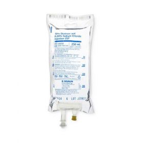10% Dextrose and 0.20% NACL Solution, 250 mL Bag BMGL6232