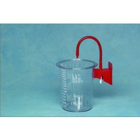 Reusable Canister for Wall Mount for Use with Disposable Flex Advantage Liner Straight Connect