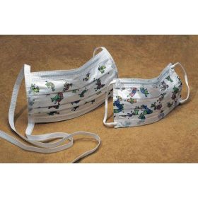 ASTM Level 1 Procedure Mask with Ear Loops, Pediatric Print, Adult Size