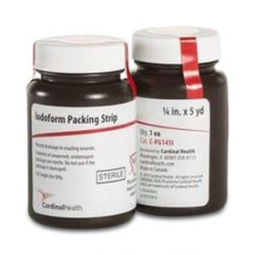 Iodoform-Impregnated Gauze Packing Strip, Sterile, 0.25" x 5 yd.