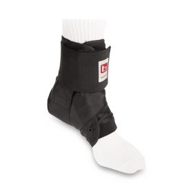 Ankle Stabilizer with Speed Lacers, Black, Size L (Men's 11 to 13, Women's 12 to 14)