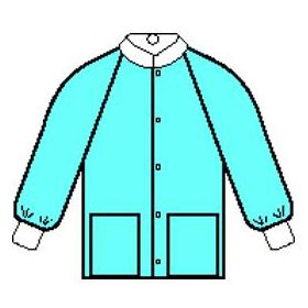 Professional Jacket, 3-Layer, Blue, Size M