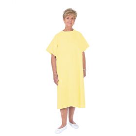 Essential Medical Supply C3014 Standard Patient Gown-Yellow