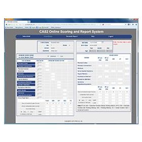 CAS2: Online Scoring and Report System 1-Year Base Subscription (includes 5 licenses)