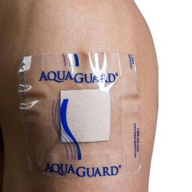 AquaGuard Moisture Barrier Wound Dressing Cover with Spray Barrier, 4" x 4"