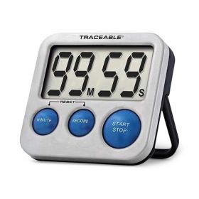 Traceable Blue-Steel Digital Timer with Calibration, 1 Channel
