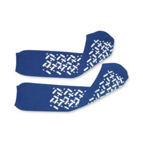 Double-Tread Slippers, Size M, Blue