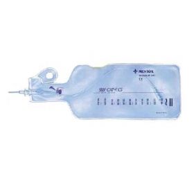 Self-Cath Sterile Prelubricated Closed System Intermittent Catheter with Insertion Supplies, Straight Tip, 1, 100 mL, 16 Fr x 16", COI1016