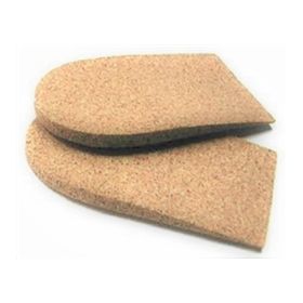 Rubber cork 3mm heel lift, 10 count - medium