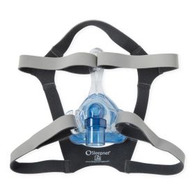 Innova Hospital Airgel CPAP Mask with Headgear, Non-Vented, No Leak Port, 3.39"D x 2.66"W x 2.27"H Mask, Size S / M CPAP50594BX