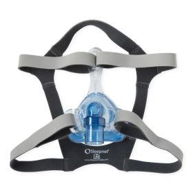 Innova Hospital Airgel CPAP Mask with Headgear, Non-Vented, No Leak Port, 3.77"D x 2.99"W x 2.67"H Mask, Size M / L