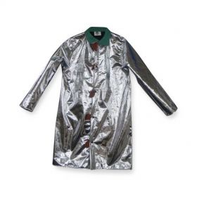 Aluminized Carbon Kevlar Heat-Resistant Coat, Size 2XL