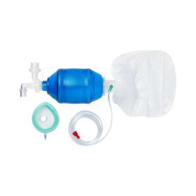 Adult Manual Resuscitator with Bag Reservoir and Filters