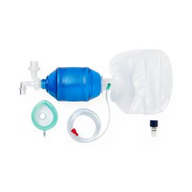 Adult Manual Resuscitator with Filter, PEEP Valve, Bag Reservoir