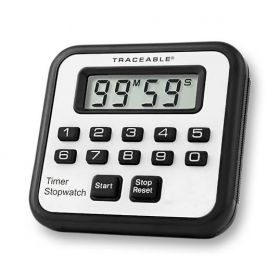 Traceable Alarm Timer and Stopwatch with Calibration