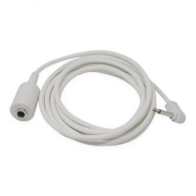 Call Cord Extender for 1/4" Call Cords, White, 12'