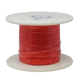 CleanGrip Plastic Anti-Ligature Bulk Tether, Red, 500'