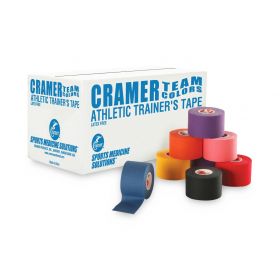 Cramer 750 Athletic Trainer's Tape, 1.5" x 10 yd., Black