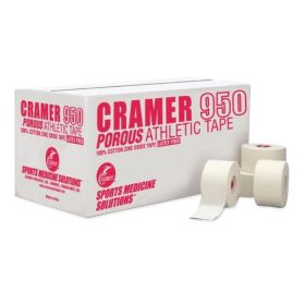 Cramer 950 Porous Athletic Tape, 0.5" x 10 yd.