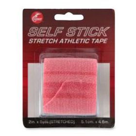 Self Stick Stretch Athletic Tape, Pink, 2"