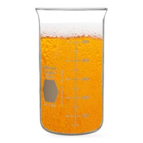 Tall No-Spout Berzelius Glass Beaker, 600 mL