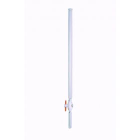 Glass Chromatography Column with PTFE Stopcock Assembly, 11 x 500 mm