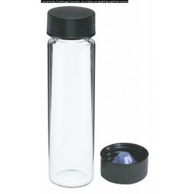 Shell Vial, Assembled with Phenolic Seal Cap, 40 mL