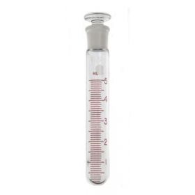 Graduated Test Tube with Flat Head Stopper, 5 mL