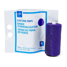 Fiberglass Casting Tape, Purple, 4" x 4 yd.