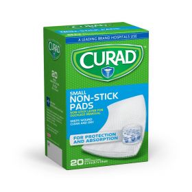 CURAD Sterile Nonstick Pad, 2" x 3", 20/Box