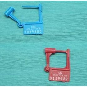 Numbered Plastic Lock, Blue