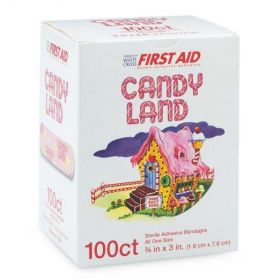 Candy Land Adhesive Bandages by Derma Sciences DER10850Z