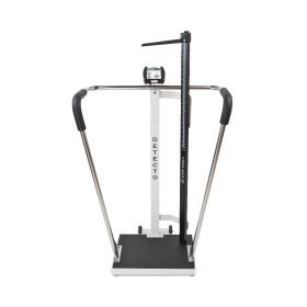 Digital Bariatric Scale with Mechanical Height Rods, 600 lb./270 kg, Capacity