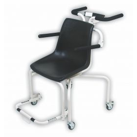 Digital Chair Scale with Lift-Away Arms and Plastic Seat, Weight Capacity 440 lb.
