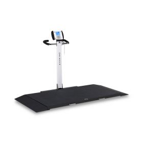 Digital Stretcher Scale with Folding Column, AC Adapter, Portable, 1000 lb. Capacity